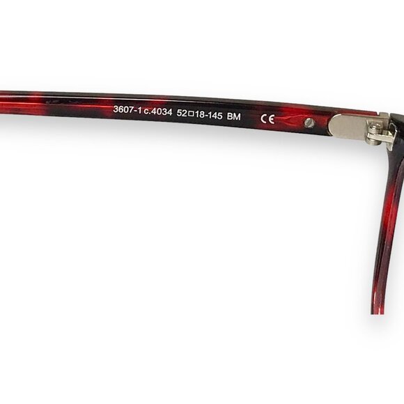 Prodesign Denmark Essential Eyeglasses FRAMES ONLY 3607-1 c. 4034 Red - Picture 7 of 8